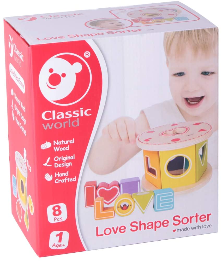 مكعب تنسيق الأشكال: حروف كلمة Love