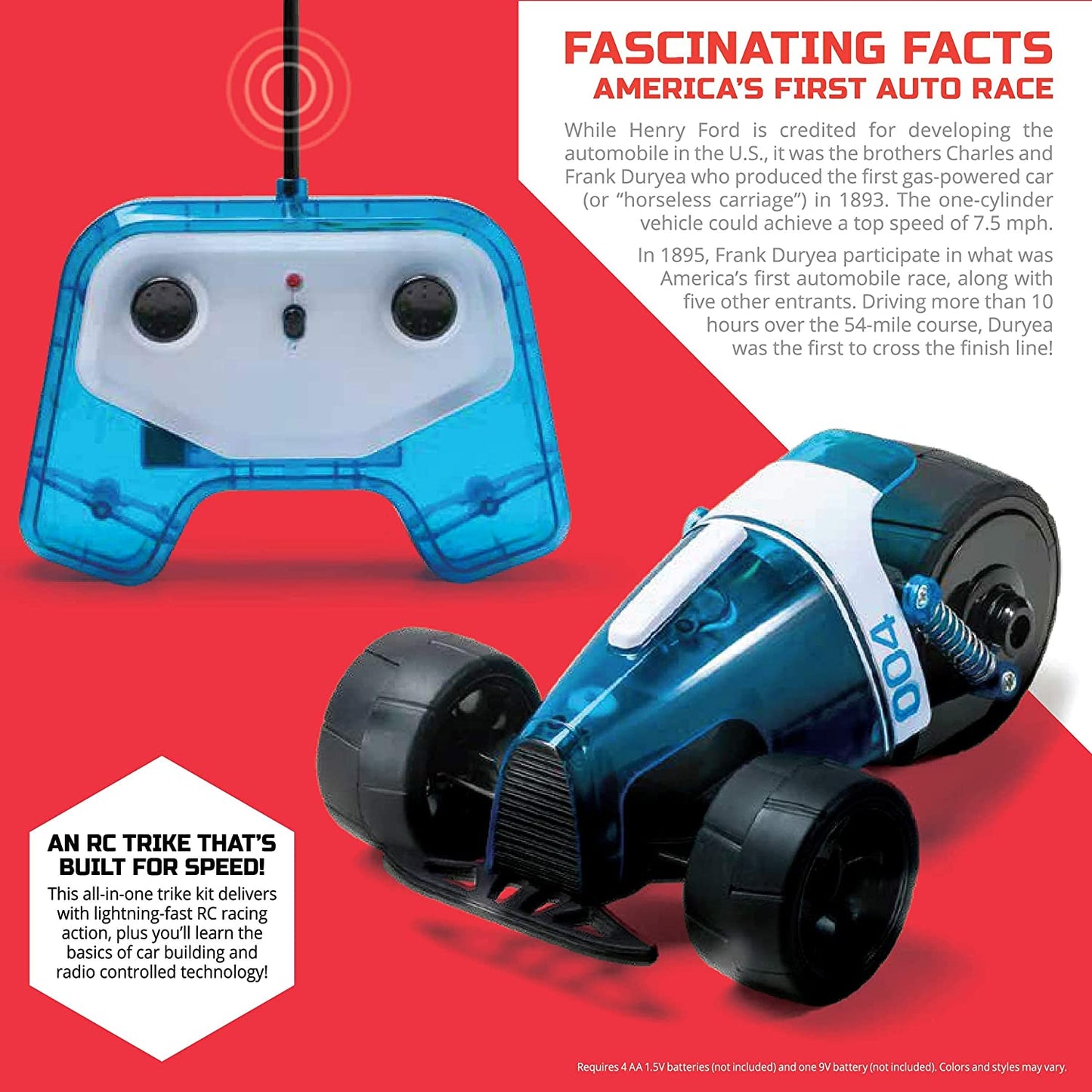 Discovery #MINDBLOWN DIY RC Race Trike