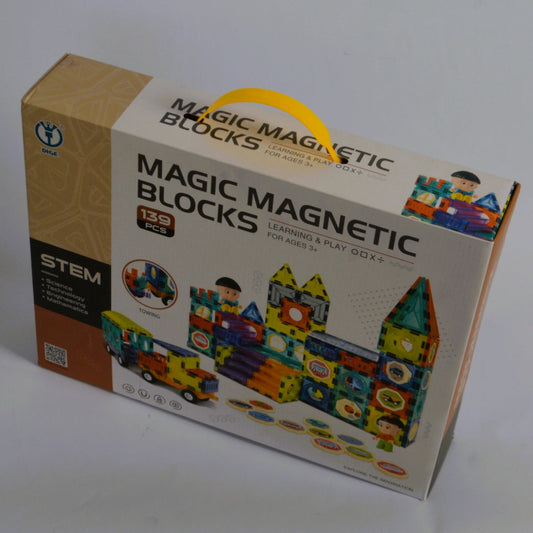 Magic Magnetic Blocks 139 pieces