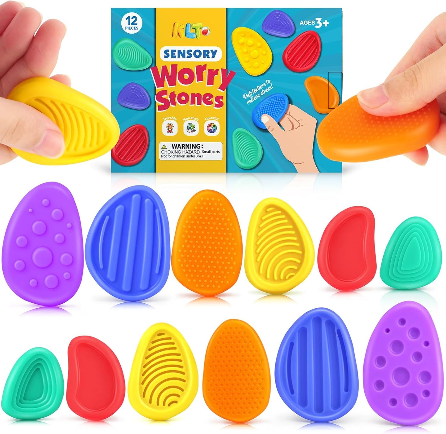 Fidget Sensory Toys (WORRY STONE)