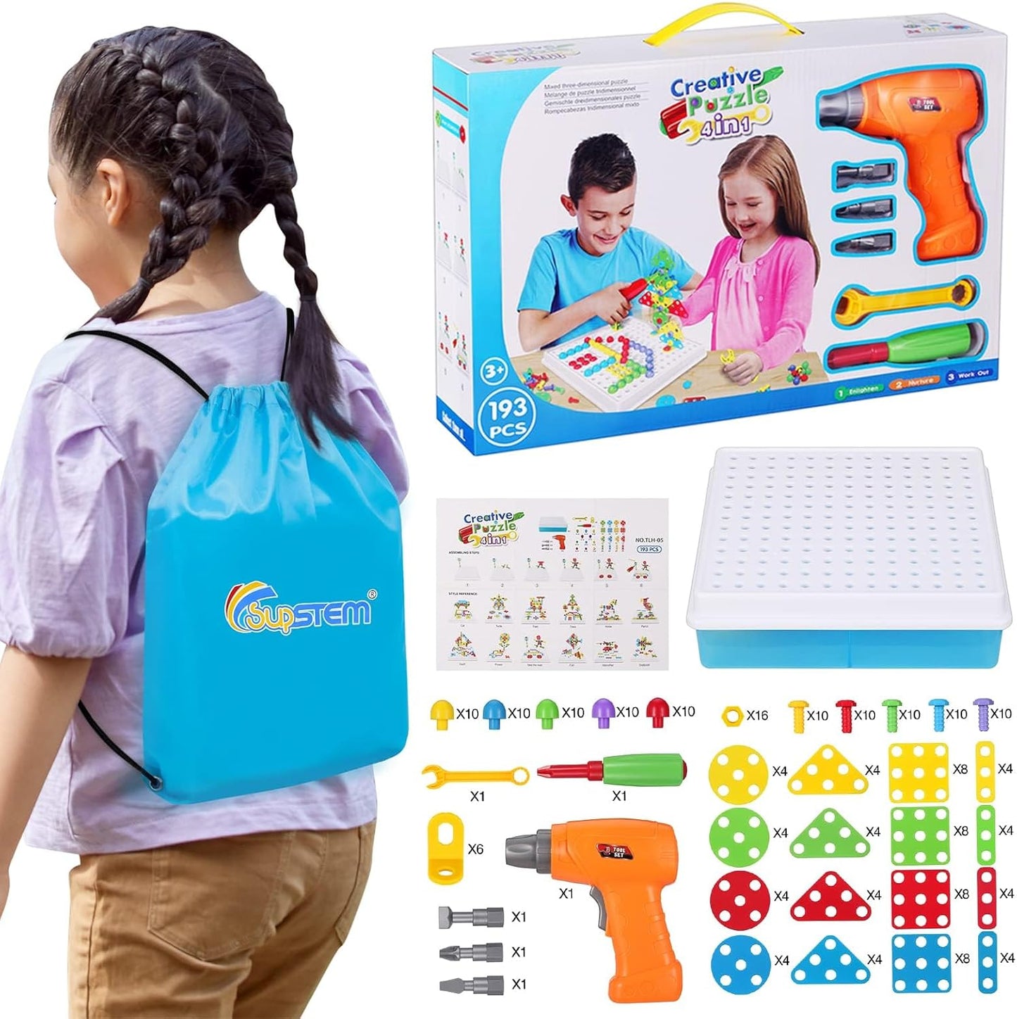 Creative Puzzle 4 in 1