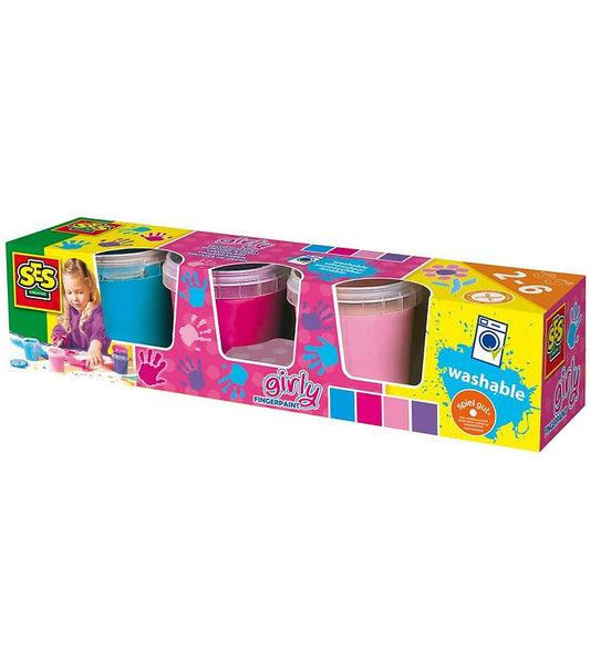 FINGERPAINT GIRLY 4 COLOURS X 145ML