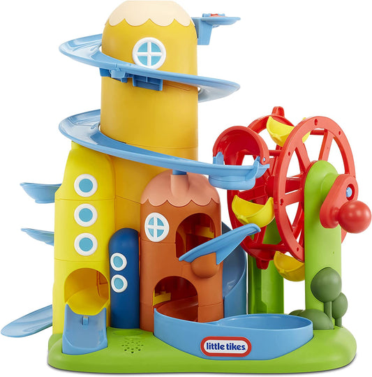 little tikes learn & play roll arounds tower playset