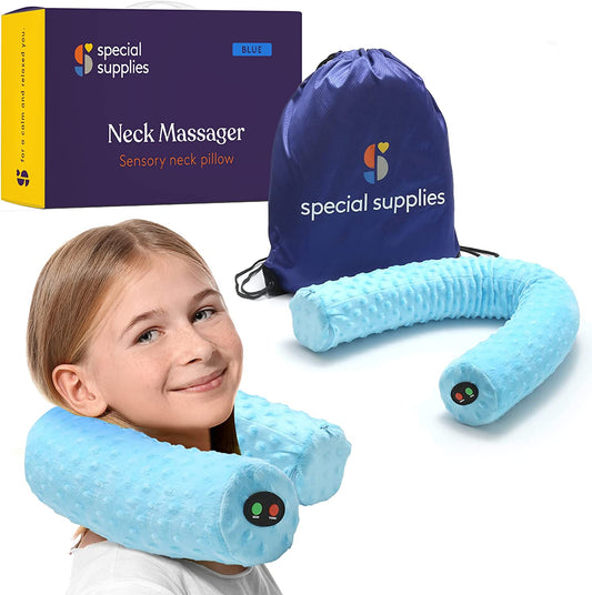 Special Supplies Sensory Vibrating Neck Pillow for Kids