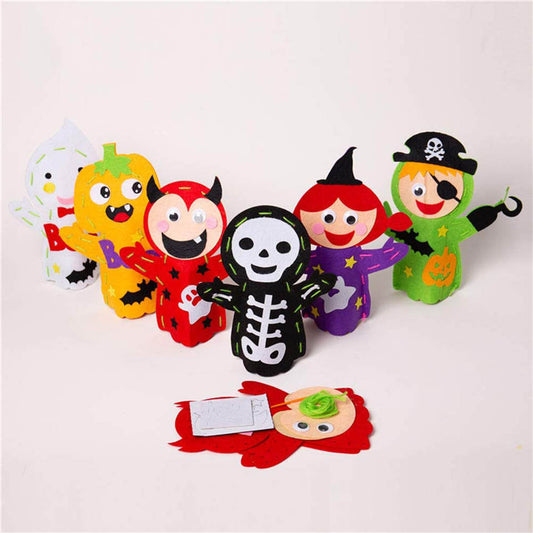DIY Handmade Non-woven Cute Animal Soft Polyester Needle Punched Felt Fabric for Hand Puppets Halloween
