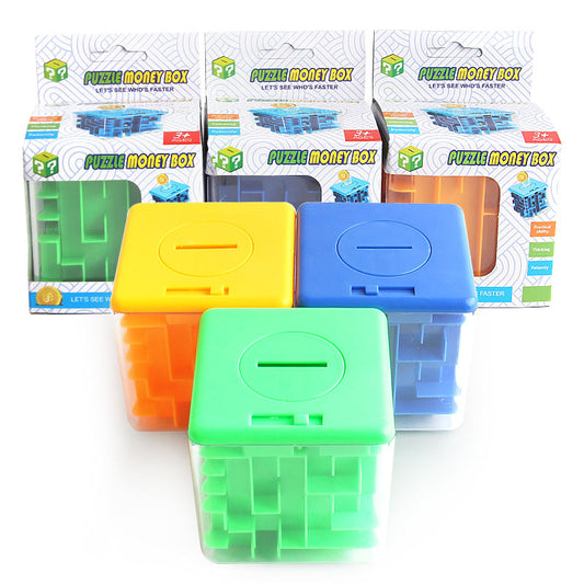 Plastic 3D Maze Toys Magic Cubes Kids Educational Toy Fidget Toy