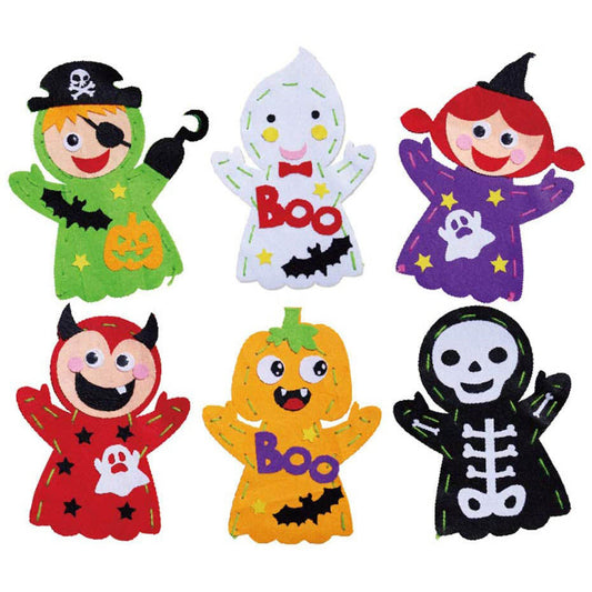 DIY Handmade Non-woven Cute Animal Soft Polyester Needle Punched Felt Fabric for Hand Puppets Halloween