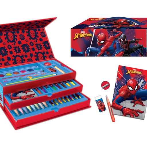 SPIDERMAN COLOURING CASE