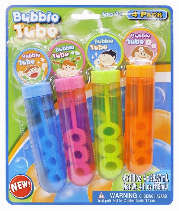 bubble tube 1 oz 4 packs